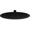 Mexen Slim Showerhead 25 cm, Black - 79225-70