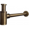 Mexen round basin bottle trap, antique bronze - 79950-30
