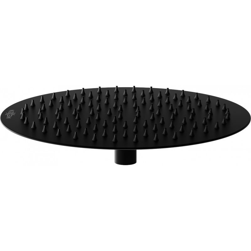 Mexen Slim shower head 25 cm, black - 79225-70
