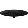 Mexen Slim shower head 25 cm, black - 79225-70