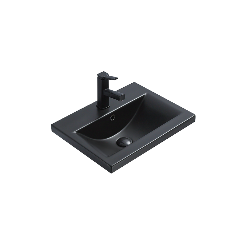 Mexen Emma undermount washbasin 51 x 39 cm, Black matt - 25055185