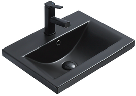 Mexen Emma recessed sink 51 x 39 cm, matte black - 25055185