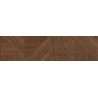 Mexen Ideal  Cherry glazed rectified porcelain stoneware G1, wood-like wall tile 120 x 30 cm, matte - TL701-120-030-51