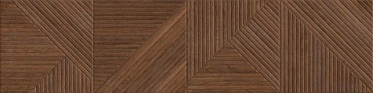 Mexen Ideal  Cherry glazed rectified porcelain stoneware G1, wood-like wall tile 120 x 30 cm, matte - TL701-120-030-51
