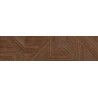 Mexen Ideal  Cherry glazed rectified porcelain stoneware G1, wood-like wall tile 120 x 30 cm, matte - TL701-120-030-51