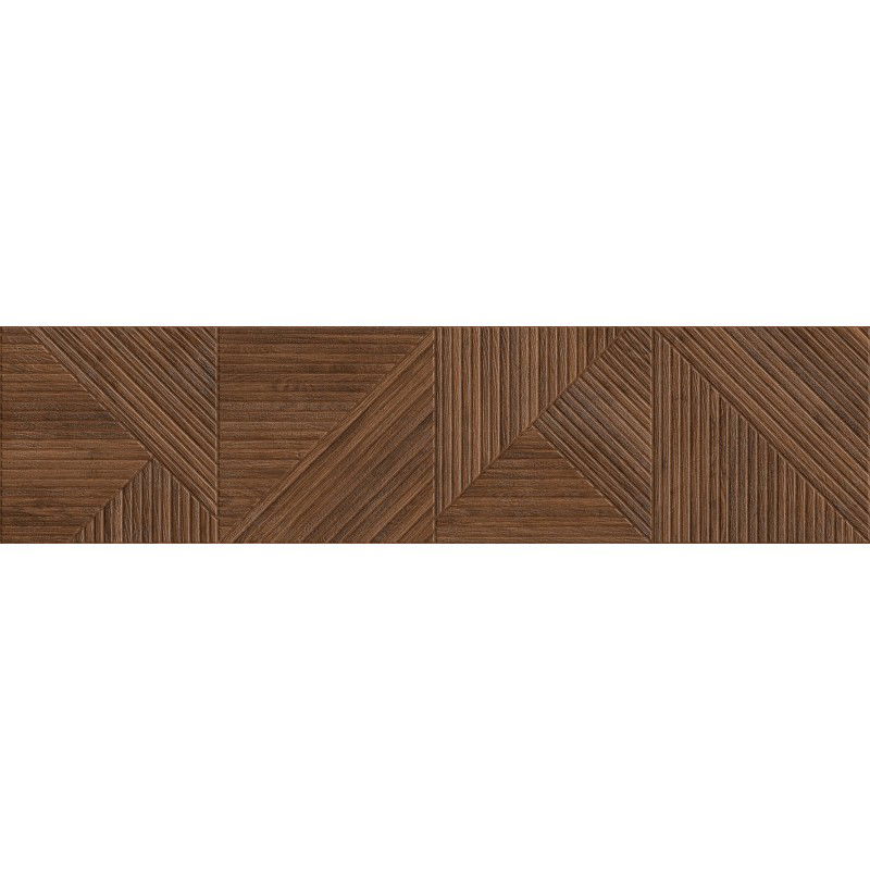 Mexen Ideal  Cherry glazed rectified G1 stoneware, wood-like wall tile 120 x 30 cm, matte - TL701-120-030-51