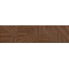 Mexen Ideal  Cherry glazed rectified porcelain stoneware G1, wood-like wall tile 120 x 30 cm, matte - TL701-120-030-51