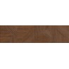 Mexen Ideal  Cherry glazed rectified porcelain stoneware G1, wood-like wall tile 120 x 30 cm, matte - TL701-120-030-51