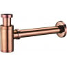 Mexen half-basin siphon round, rose gold - 79950-60