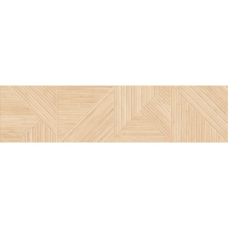 Mexen Ideal  Honey glazed rectified porcelain stoneware G1, wood-like wall tile 120 x 30 cm, matte - TL701-120-030-52