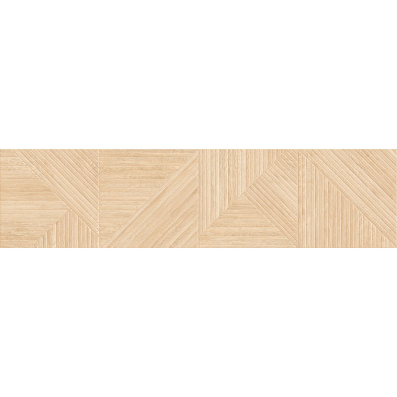 Mexen Ideal  Honey Glazed Rectified Porcelain, Wood-like Wall Tile 120 x 30 cm, Matte - TL701-120-030-52