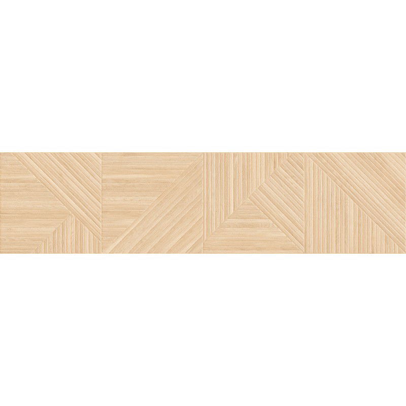Mexen Ideal  Honey glazed rectified porcelain stoneware G1, wood-like wall tile 120 x 30 cm, matte - TL701-120-030-52