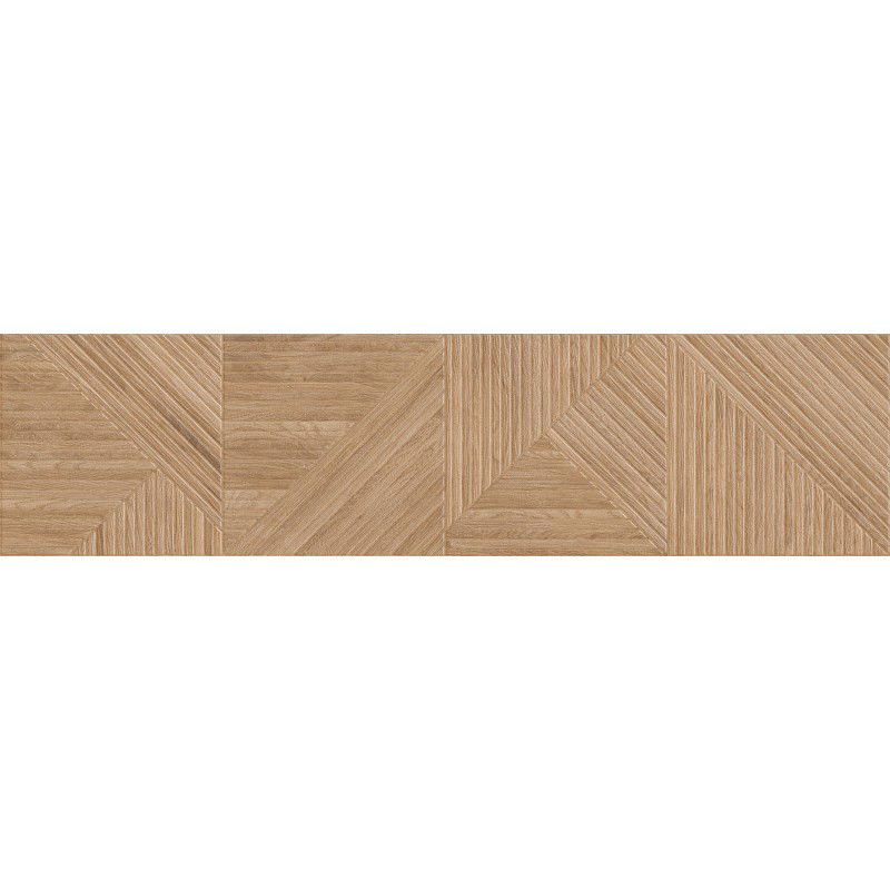 Mexen Ideal  Rectified Glazed Porcelain Gres, Wood-like Floor-Wall Tile 120 x 30 cm, Matte - TL701-120-030-53