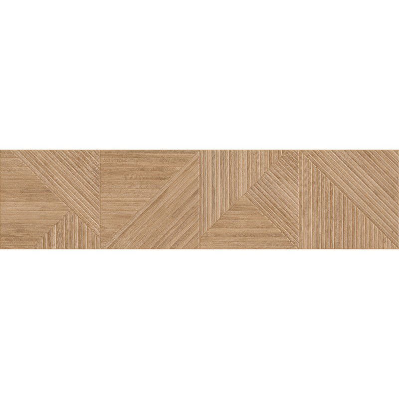 Mexen Ideal  Rectified Glazed Porcelain Gres, Wood-like Floor-Wall Tile 120 x 30 cm, Matte - TL701-120-030-53