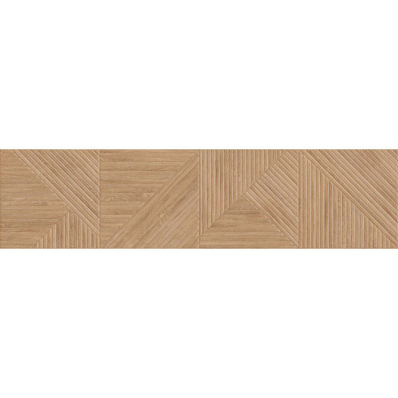 Mexen Ideal  Rectified Glazed Porcelain Gres, Wood-like Floor-Wall Tile 120 x 30 cm, Matte - TL701-120-030-53