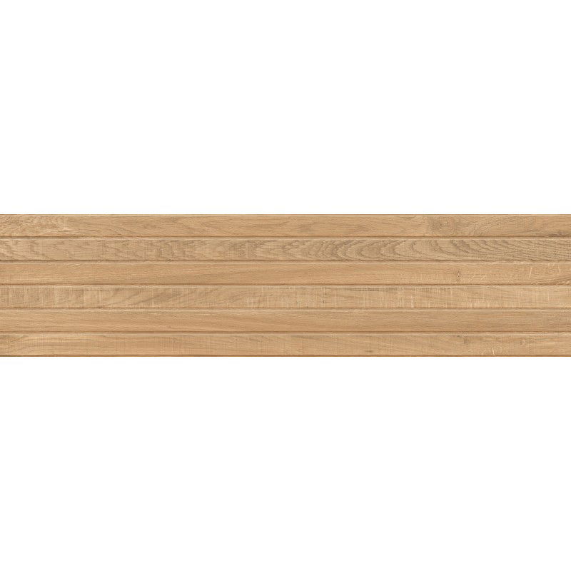 Mexen Western Wood Rectified Glazed Almond Gres, Wood-Look Floor and Wall Tile 120 x 30 cm, Matte - TL702-120-030-50