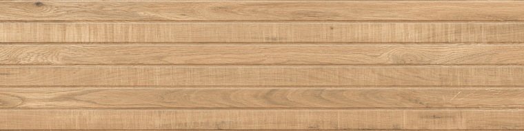 Mexen Western Wood Almond glazed rectified stoneware G1, wood-like wall tile 120 x 30 cm, matte - TL702-120-030-50