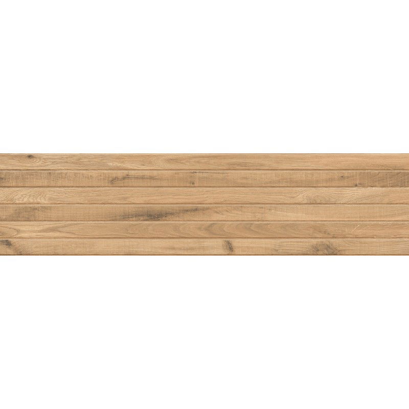 Mexen Western Wood Rectified Glazed Almond Gres, Wood-Look Floor and Wall Tile 120 x 30 cm, Matte - TL702-120-030-50