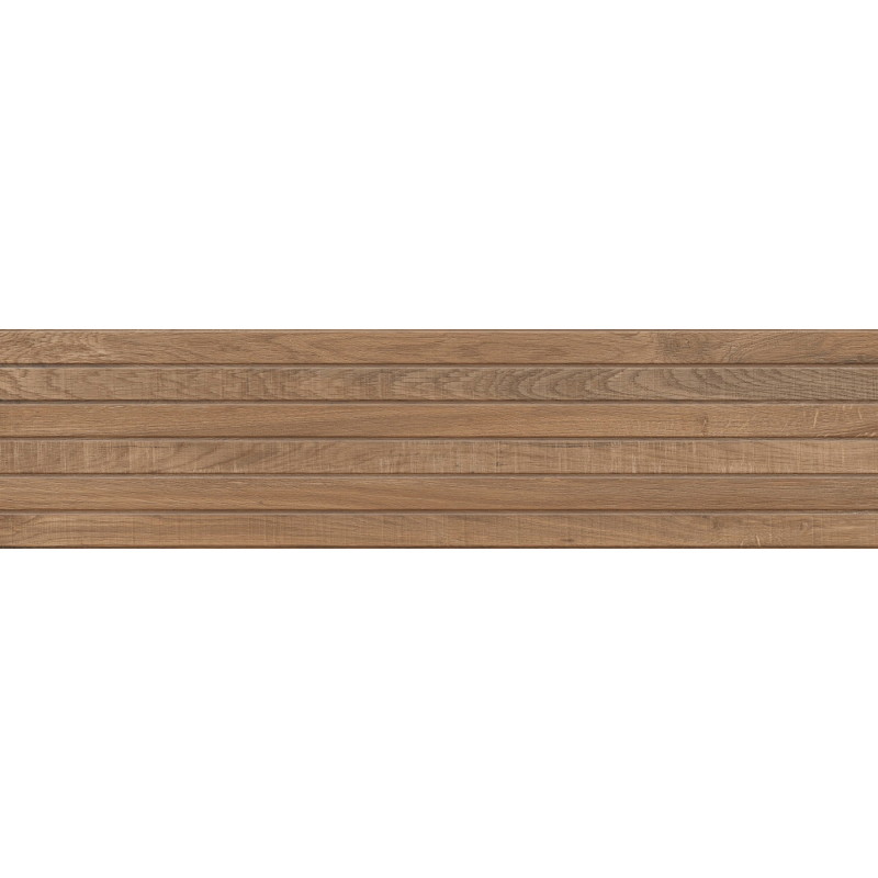 Mexen Western Wood Bruno glazed rectified tile G1, wood-like wall tile 120 x 30 cm, matte - TL702-120-030-51