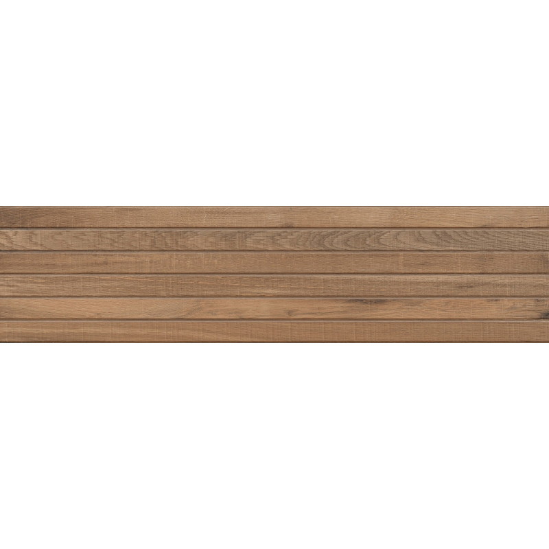Mexen Western Wood Bruno glazed rectified tile G1, wood-like wall tile 120 x 30 cm, matte - TL702-120-030-51
