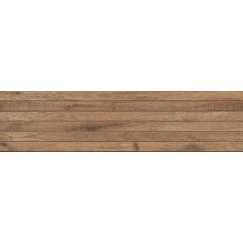 Mexen Western Wood Bruno glazed rectified tile G1, wood-like wall tile 120 x 30 cm, matte - TL702-120-030-51