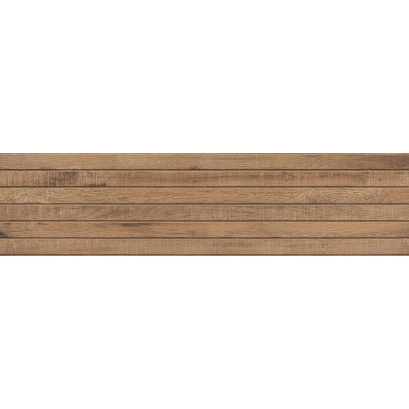 Mexen Western Wood Bruno glazed rectified tile G1, wood-like wall tile 120 x 30 cm, matte - TL702-120-030-51