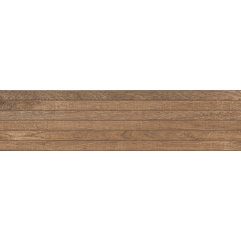 Mexen Western Wood Bruno glazed rectified tile G1, wood-like wall tile 120 x 30 cm, matte - TL702-120-030-51
