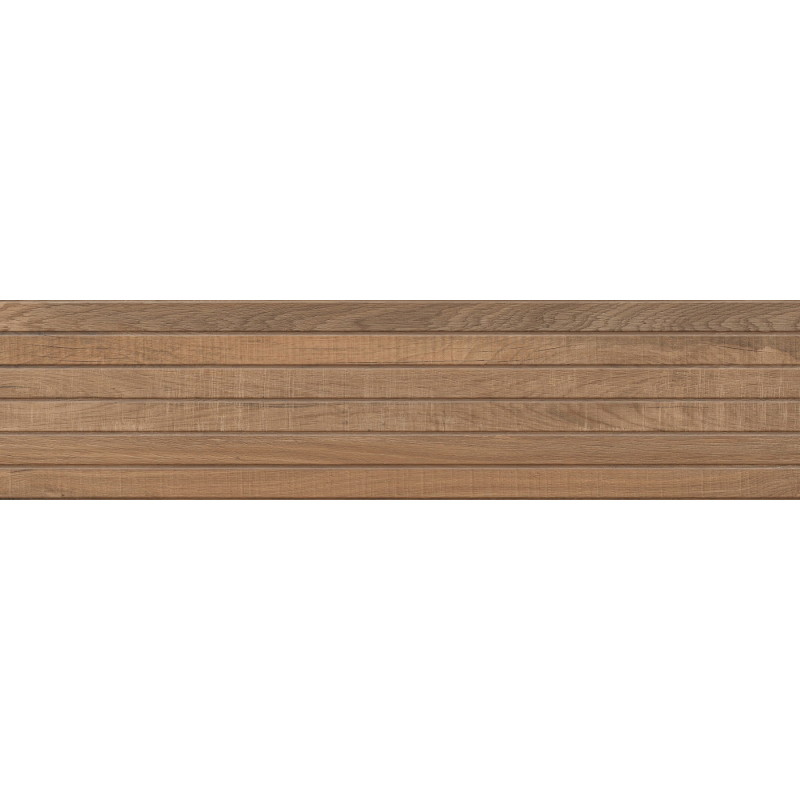 Mexen Western Wood Bruno glazed rectified tile G1, wood-like wall tile 120 x 30 cm, matte - TL702-120-030-51