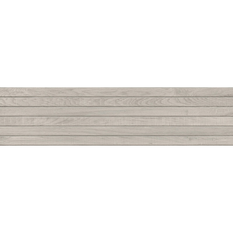 Mexen Western Wood Rectified Glazed Gray Stoneware, Wood-Like Wall Tile 120 x 30 cm, Matte - TL702-120-030-52