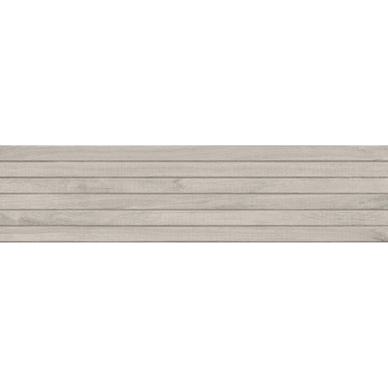 Mexen Western Wood Rectified Glazed Gray Stoneware, Wood-Like Wall Tile 120 x 30 cm, Matte - TL702-120-030-52