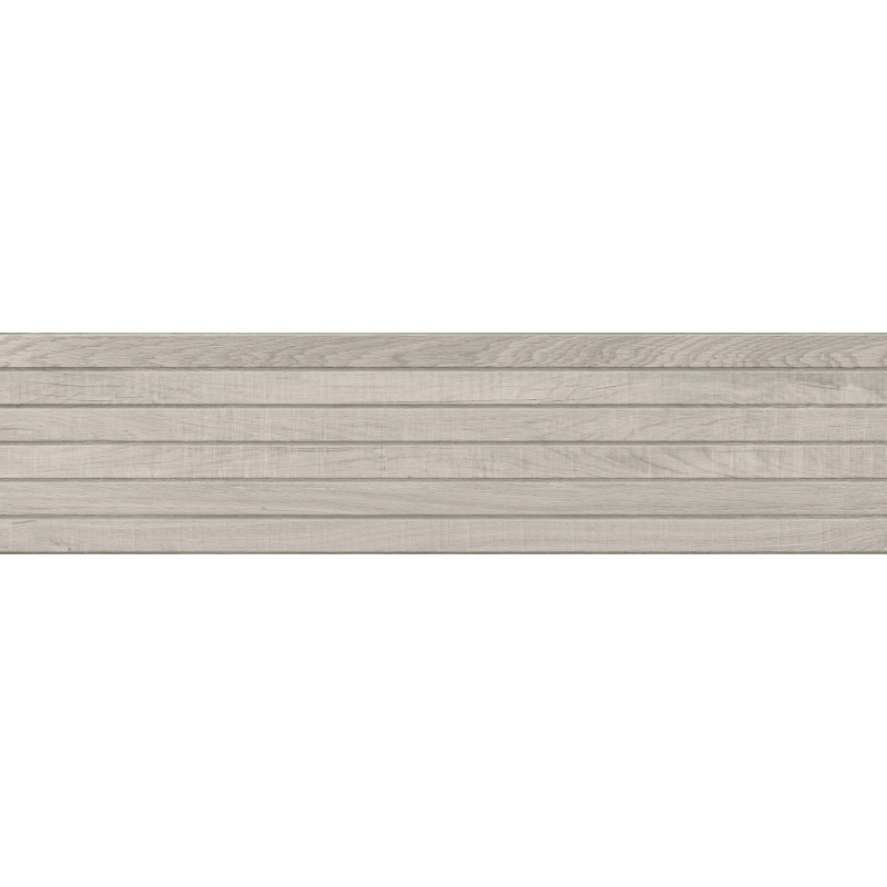 Mexen Western Wood Rectified Glazed Gray Stoneware, Wood-Like Wall Tile 120 x 30 cm, Matte - TL702-120-030-52