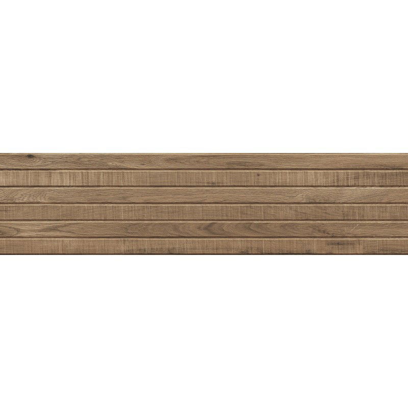 Mexen Western Wood Rectified Glazed Porcelain Tile G1, Wood-Like Wall Tile 120 x 30 cm, Matte - TL702-120-030-53