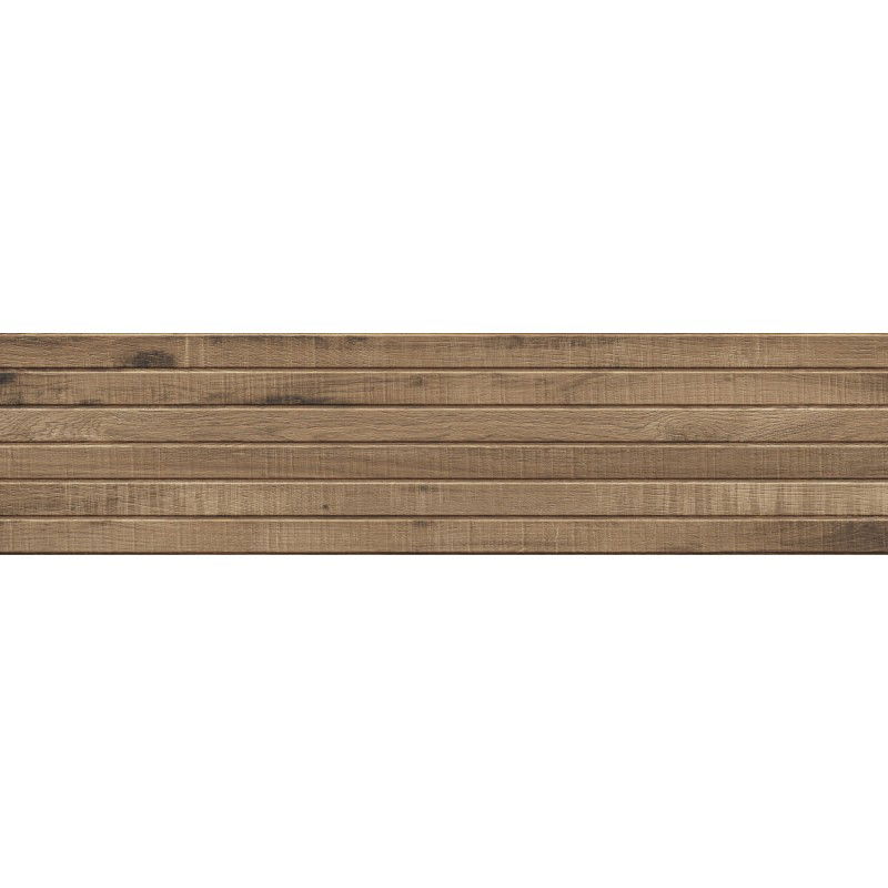 Mexen Western Wood Rectified Glazed Porcelain Tile G1, Wood-Like Wall Tile 120 x 30 cm, Matte - TL702-120-030-53