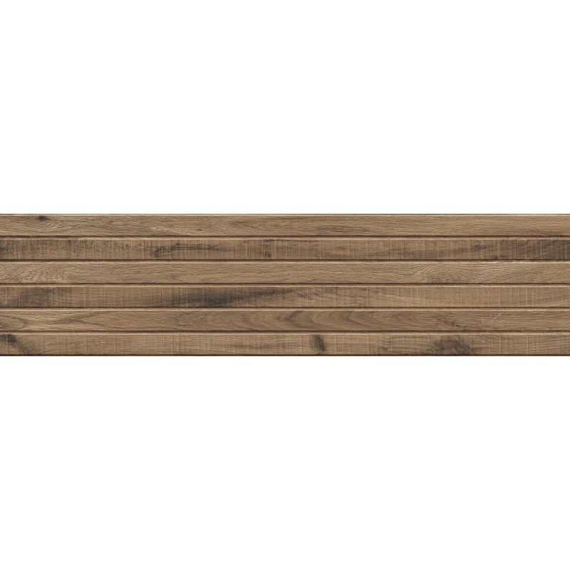 Mexen Western Wood Natural glazed rectified porcelain tile G1, wood-like floor-wall tile 120 x 30 cm, matte - TL702-120-030-53