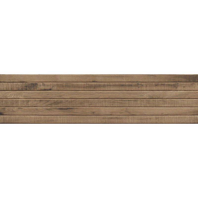 Mexen Western Wood Rectified Glazed Porcelain Tile G1, Wood-Like Wall Tile 120 x 30 cm, Matte - TL702-120-030-53