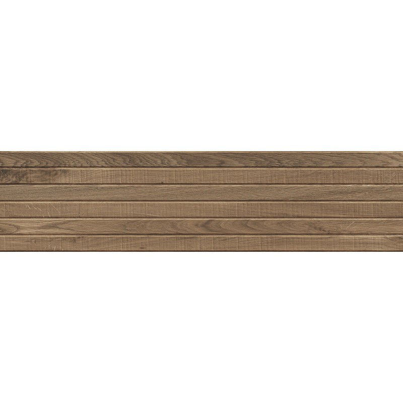 Mexen Western Wood Natural glazed rectified porcelain tile G1, wood-like floor-wall tile 120 x 30 cm, matte - TL702-120-030-53