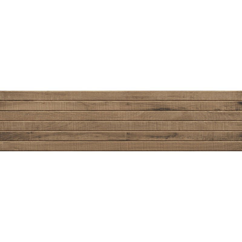 Mexen Western Wood Rectified Glazed Porcelain Tile G1, Wood-Like Wall Tile 120 x 30 cm, Matte - TL702-120-030-53