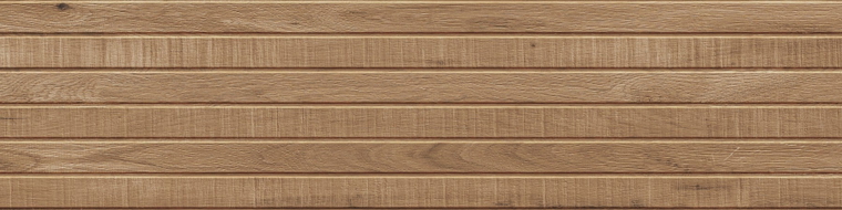Mexen Western Wood Walnut Glazed Rectified Porcelain Stoneware, Wood-like Wall Tile 120 x 30 cm, Matte - TL702-120-030-54