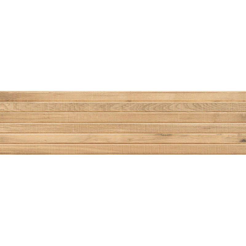 Mexen Western Wood Beige Rectified Glazed Porcelain Stoneware, Wood-like Floor and Wall Tile 120 x 30 cm, Matte