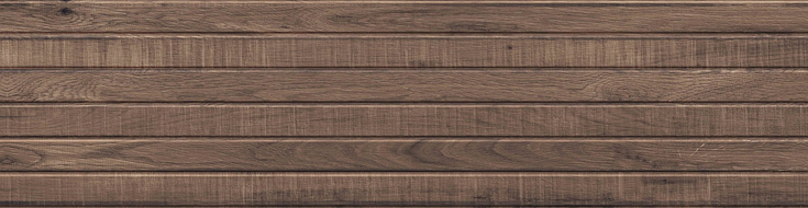 Mexen Western Wood Choco glazed rectified gres tile, wood-like floor-wall tile 120 x 30 cm, matte - TL702-120-030-56