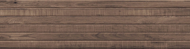 Mexen Western Wood Choco Glazed Rectified Gres, Wood-Like Wall Tile 120 x 30 cm, Matte - TL702-120-030-56