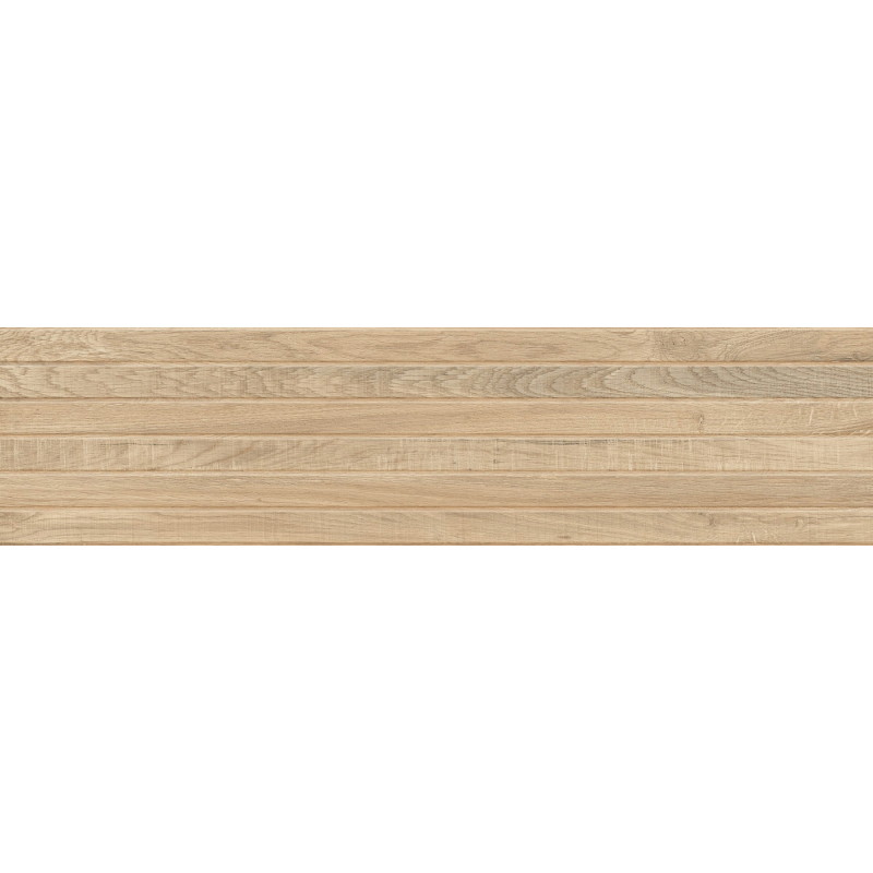 Mexen Western Wood Miele Glazed Rectified Porcelain Stoneware, Wood-Like Wall Tile 120 x 30 cm, Matte - TL702-120-030-57