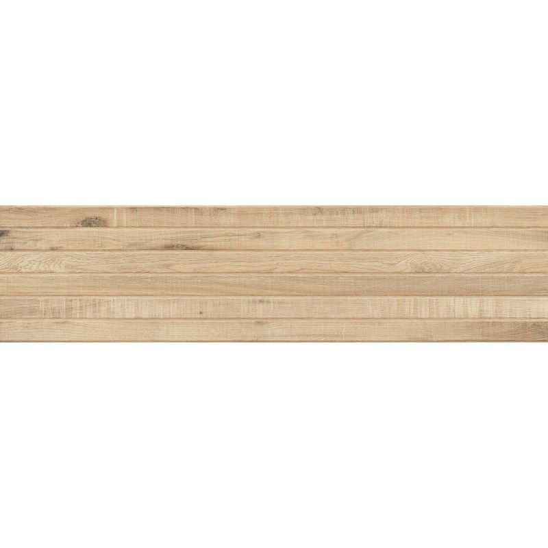 Mexen Western Wood Miele Glazed Rectified Porcelain Tile, Wood-like, Wall 120 x 30 cm, Matte - TL702-120-030-57