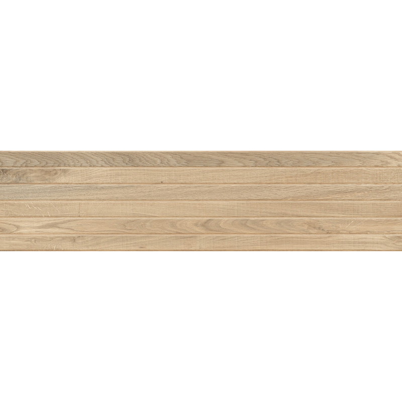Mexen Western Wood Miele Glazed Rectified Porcelain Stoneware, Wood-Like Wall Tile 120 x 30 cm, Matte - TL702-120-030-57