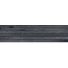 Mexen Western Wood Nero glazed rectified stoneware tile G1, wood-like wall tile 120 x 30 cm, matte - TL702-120-030-58
