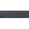 Mexen Western Wood Nero glazed rectified stoneware tile G1, wood-like wall tile 120 x 30 cm, matte - TL702-120-030-58