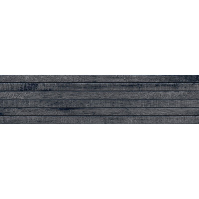 Mexen Western Wood Nero glazed rectified gres. G1, wood-like wall tile 120 x 30 cm, matte - TL702-120-030-58