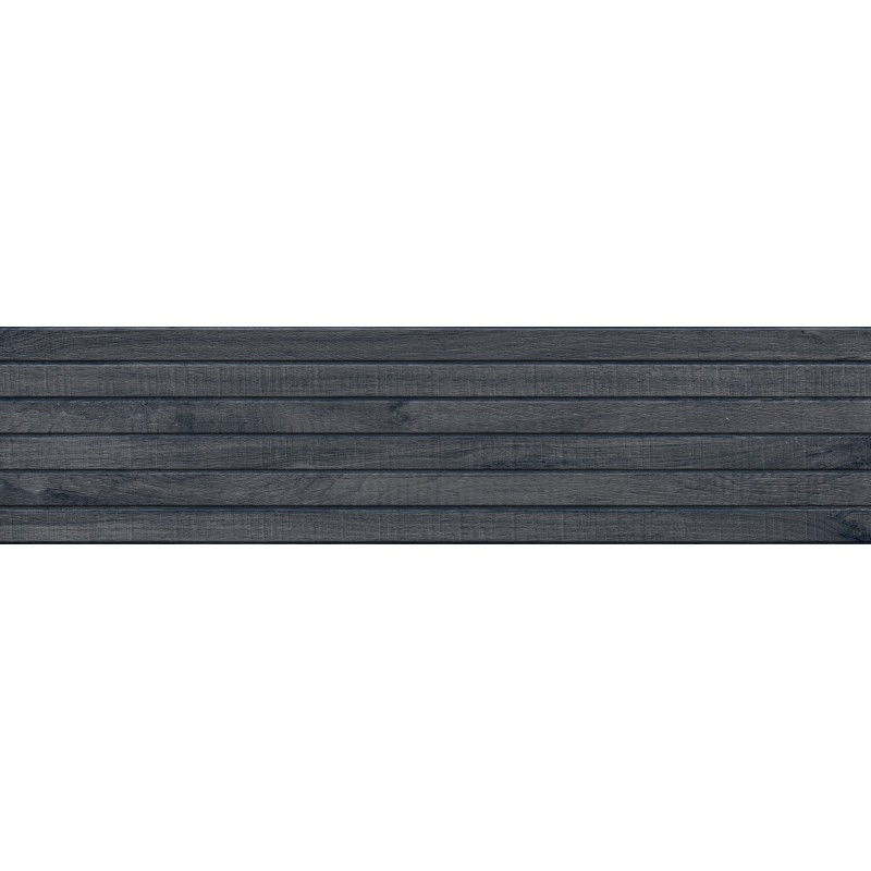 Mexen Western Wood Nero glazed rectified gres. G1, wood-like wall tile 120 x 30 cm, matte - TL702-120-030-58
