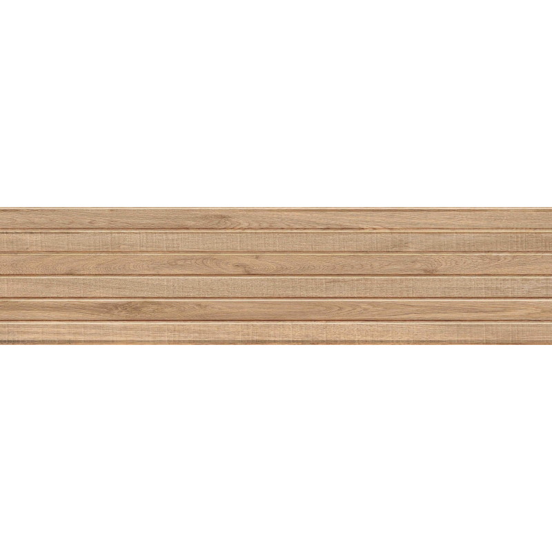 Mexen Mulberry Wood Honey glazed rectified porcelain stoneware tile G1, wood-like wall tile 120 x 30 cm, matte