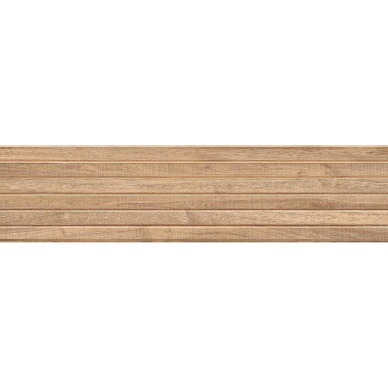 Mexen Mulberry Wood Honey glazed rectified porcelain stoneware tile G1, wood-like wall tile 120 x 30 cm, matte